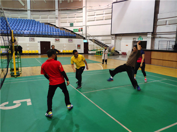2019年吉林医药学院教职工气排球比赛精彩瞬间（11.7）